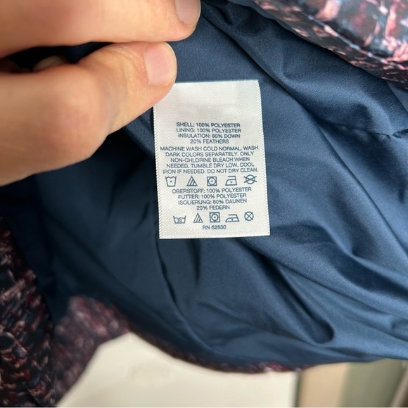 New Lands’ End Womens Down Fill Vest XL Sweater Down Goose Puffer Full Zip BNWT - Picture 5 of 6